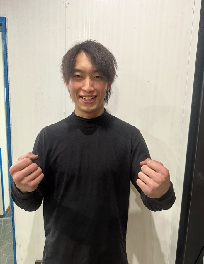 DKボクシングジムのトレーナー・高田さん